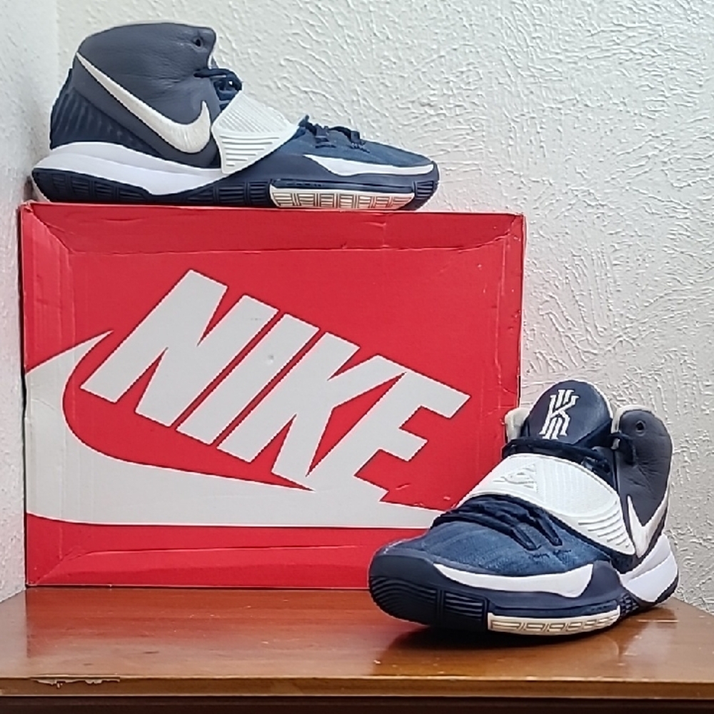 Nike Zoom Kyrie 6 Team Midnight Navy TB Promo Mens Sneakers CW4142-402 Size 13